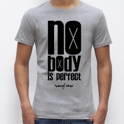 No body is perfect t-shirt homme 