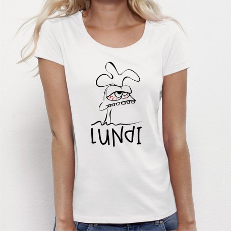 Tee shirt original LUNDI