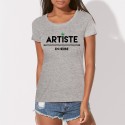 Tee shirt femme Artiste en herbe