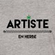 Artiste en herbe t-shirt pour femme