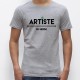 Artiste en herbe t-shirt feuile cannabis