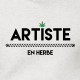 SWEAT SHIRT GRAPHIQUE ARTISTE EN HERBE 