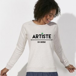 ARTISTE EN HERBE SWEAT SHIRT FEMME 