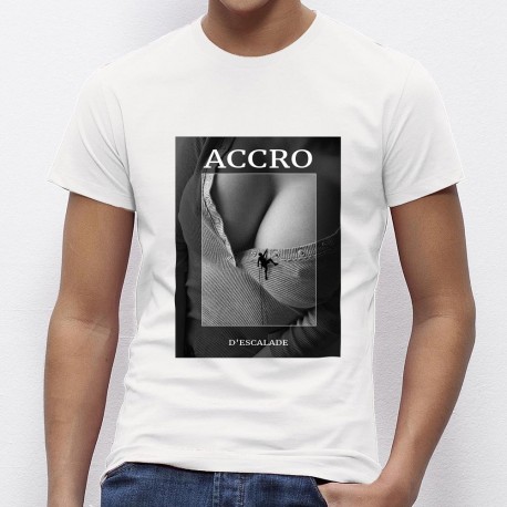 Accro d'escalade tshirt original