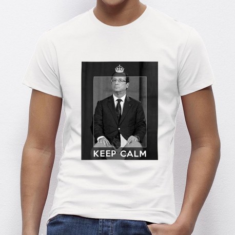 Tee shirt Hollande keep calm